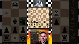 НЕКОРРЕКТНАЯ ЖЕРТВА! // GM ТИМУР ГАРЕЕВ vs GM ДМИТРИЙ АНДРЕЙКИН #шахматы #chess #shorts