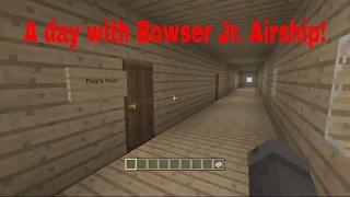 dannywaving's "A Day With Bowser Jr." Airship built in Minecraft!