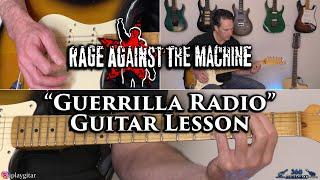 Rage Against The Machine - Guerrilla Radio Guitar Lesson