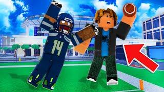 PRETENDING TO BE A NOOB IN ROBLOX ULTIMATE FOOTBALL (PARK TAKEOVER)