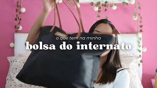 O QUE TEM NA MINHA BOLSA DO INTERNATO DE ENFERMAGEM | materiais de bolso e dicas para estagiários