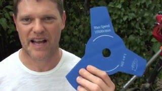 CHOOSING A NEW WEED WACKER / BRUSH CUTTER HEAD - Greg The Gardener