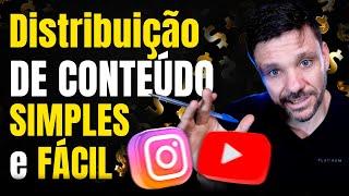 Distribuição de conteúdo de FORMA FÁCIL em apenas 8 minutos