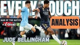 Jude Bellingham vs Celta Vigo I Every Touch Analysis I Midfield Magic I Skills