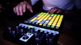 Novation Launchpad with Nocturn Test - Live House Mix