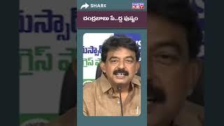 చంద్రబాబు పేద్ద పుష్పం | CBN bigtheef | Master key tv