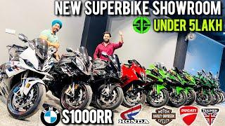 India's largest Used Superbike  showroom from Bikers Heaven unbeatable price for sale bmw Ninja CBR?