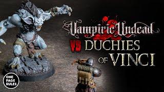 The VAMPIRIC UNDEAD have RISEN! - Age of Fantasy Battle Report (750pts)