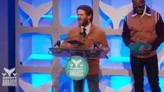 Phear Creative, Nacho, and Kings of Leon accept the Shorty Award for Best in Music