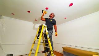 HOW TO INSTALL RECESSED LIGHTING | Tools and Tips For Installing Can Down Lights