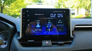 Toyota RAV4 (2019-2022): Dasaita 10.2" Screen Android 10.0 Head Unit Installation And Review.