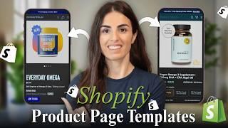 Shopify Custom Product Pages: Full Tutorial ( Beginners Friendly)