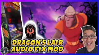 Arcade1Up Dragon's Lair Audio Fix Mod - LIVE Demo