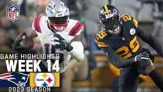 New England Patriots vs. Pittsburgh Steelers | 2023 Week 14 Game Highlights