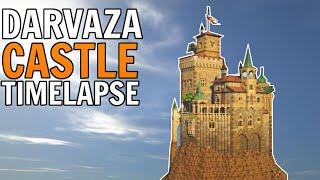 Mediterranean Minecraft Castle Building Timelapse | Darvaza Part 1