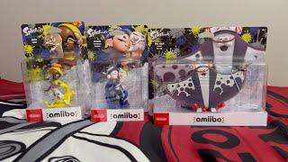 Unboxing the Splatoon 3 Deep Cut Amiibo Figures