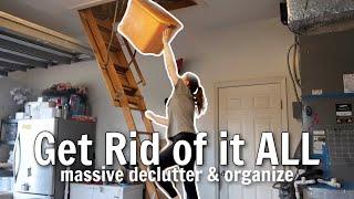 Tired of CLUTTER? TRANSFORM My Home with an EXTREME Declutter & Organize! {Garage Cleanout}