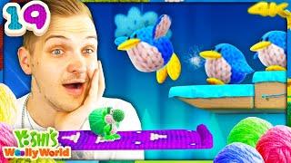 Let’s Play Yoshi's Woolly World #19  Fliegende Teppiche und freche Pinguine