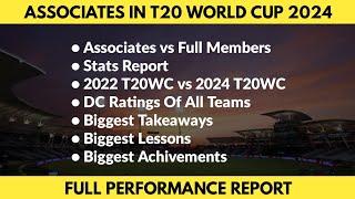 How Associates Performed In This T20WC In Compare To Previous T20WC | Performance Report