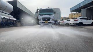 고생많이 한 차량인 만큼 새차컨디션으로 출고된 뉴파워텍!! 여름을 시원하게~(sprinkler Truck)