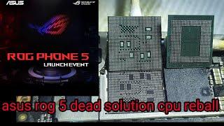 asus rog 5 dead solution cpu reball