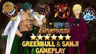 THIS DUO IS VERY GOOD IN THIS META! 6⭐️ SANJI & 5⭐️ GREENBULL GAMEPLAY OPBR!