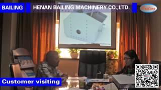 Client from The Sultanate of Oman visit Henan Bailing Machinery Co., Ltd