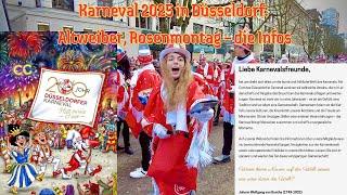 Karneval 2025 in Düsseldorf Altweiber, Rosenmontag- Die Infos Karneval 2025