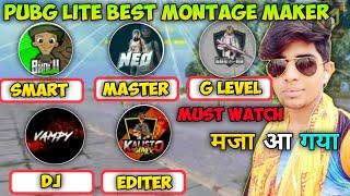 Pubg lite best montage maker and edited .  MAXCRISTO.  neo. GOD praveen yt GOD TUSHAR op.  GOD AD.