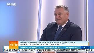 Jutarnji program, gost: Mladen Milić /// 04.12.2024.