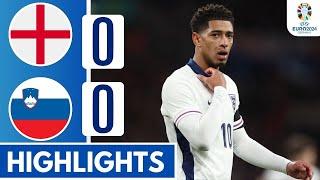 England vs Slovenia 0-0 • All Goals & Highlights • EURO 2024