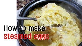 How to make steamed eggs /make steamed onion eggs/Egg Cooking Onion Cooking