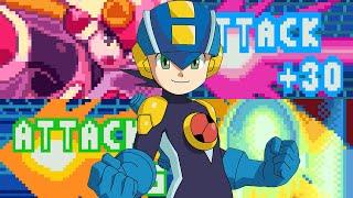 When you use the best Giga chip with Emotion Bug - Mega Man Battle Network 6 pvp match