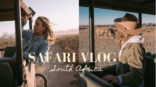 SAFARI IN SOUTH AFRICA VLOG | Luxury Camping With Lions & Elephants | Jules Cecilia