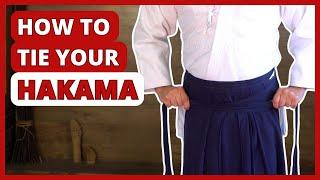 [TUTORIAL] How to tie your HAKAMA for Aikido, Kendo, Iaido & other traditional Japanese martial arts