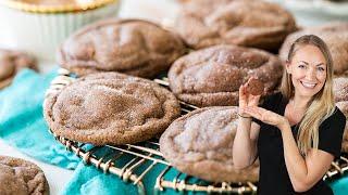 A Deep, Dark Twist on a Classic Cookie: Chocolate Snickerdoodles