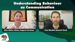 Understanding Behaviour As Communication - Elise Muller - Autism From The Inside Online Summit 2022