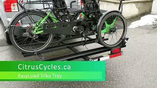 Easy Load Tray Trike Vehicle Rack (for transporting trikes on your car)