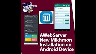 AWebServer Mikhmon Installation on Android Device 2021