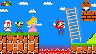 What if Mario DIE my Friends Lose...in Super Mario Bros.?