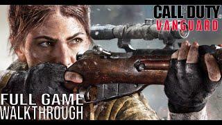 CALL OF DUTY VANGUARD Full Gameplay Walkthrough - No Commentary (#CoDVanguard Full Game)