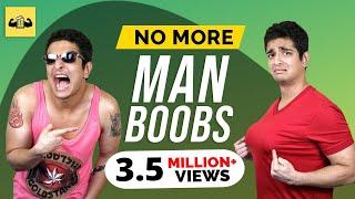 Say BYE To MAN BOOBS | How To Remove Chest Fat & Puffy Nipples | Gynecomastia Explained | BeerBiceps