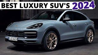 25 BEST LUXURY SUV'S OF 2024 - Part 1 -  Comfort, Style, Practicality, Power #luxurysuv