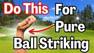 Golf | Keep Right Wrist Bent | Improve Ball Striking