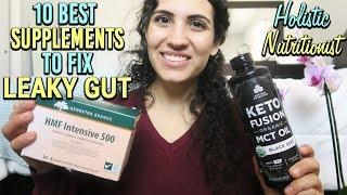 10 BEST GUT HEALING SUPPLEMENTS | Leaky Gut