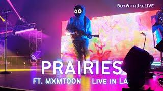 BoyWithUke - "Prairies" ft. @mxmtoon LIVE Performance (LA 2023)