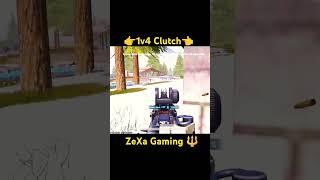 SubscribeZexa Gaming 1v4 clutch Bgmi #Bgmishorts #ZexaGaming