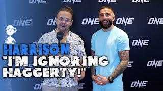 Liam Harrison talks Haggerty hotel run-ins, training with Goldberg | ONE 168