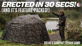 This bivvy is INCREDIBLE!  | Solar Compact Spider Camo