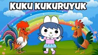 Kukuruyuk Begitulah Bunyinya (Ayam Berkokok) | Lagu Anak Indonesia Populer